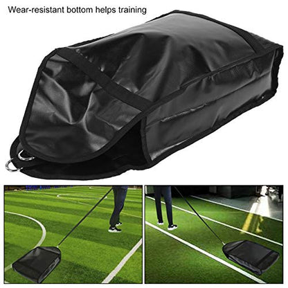 Adjustable Sandbag Weight Loading System with Waist Belt, Fitness Training Sand Bags for Running Exercise, 360 - Degree Adjustable Resistance Equipment with Handles for Strength an