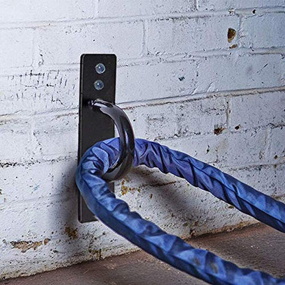 Stainless Steel Battle Rope Anchor Kit Heavy Duty Multipurpose Floor Wall Mount Suspension Point for Fitness Training Cross fit Gym Exercise