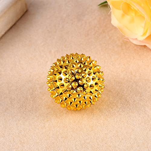 Pair Magnetic Massage Balls for Deep Tissue Trigger Point Acupressure Hand Tool for Palm Pressure Massage