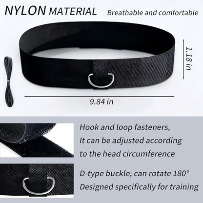 Boxing Reflex Ball Headband Set - Includes 1 Ball and 1 Adjustable Headbands for Beginner Proficiency Improvement,Great Boxing Equipment Fun Fitness for All Ages