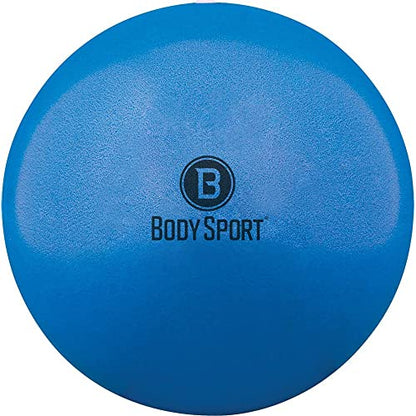 Body Sport Core Fitness, Yoga and Pilates, Excercise Fusion Ball, Core Training, Physical Therapy, Balance, Stability, Stretching, Improve Health, Non-Latex, 7.5" Diameter