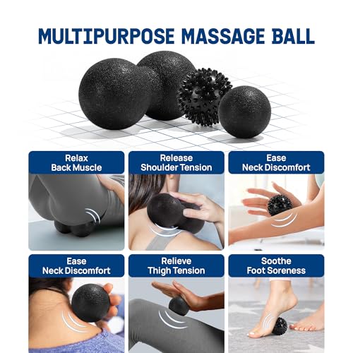 Yes4All High-Density EPP Round Back Roller Foam, Exercise Foam Roller for Yoga, Pilates & Stretching - 12, 18, 24, 36 inch