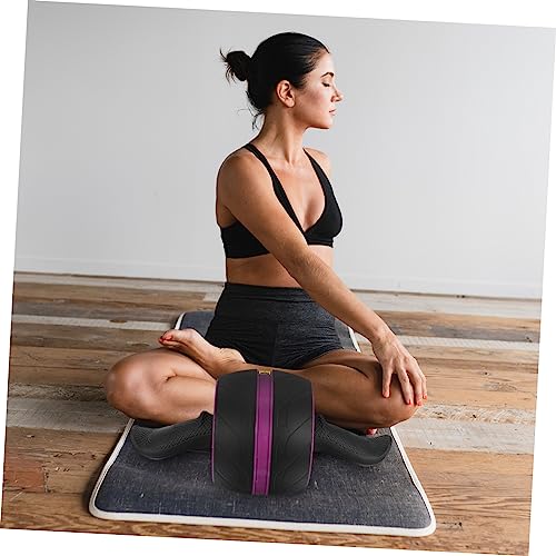 Toddmomy Exercise Equipment Ab er Machine Scooter Exercise Step Platform Ab Wheel Pad Appliance Jump Rope Mat - color: Purple