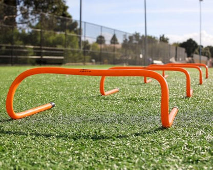 AGORA 6" Speed & Agility Sports Training Hurdles - Set of 4