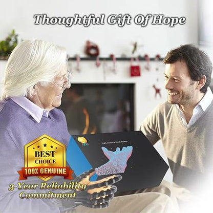 8th Generation Robotic Hand Glove For Stroke Rehab, Hand Therapy Equipment,Glove For Stroke Recovery, 4 Modes, Adjustable Intensity, Touch Panel.