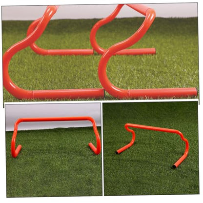 Toddmomy 3pcs Speed Training Agility Hurdles Set Field Hurdle Rack for Drills Athlete Training Basketball Football Soccer