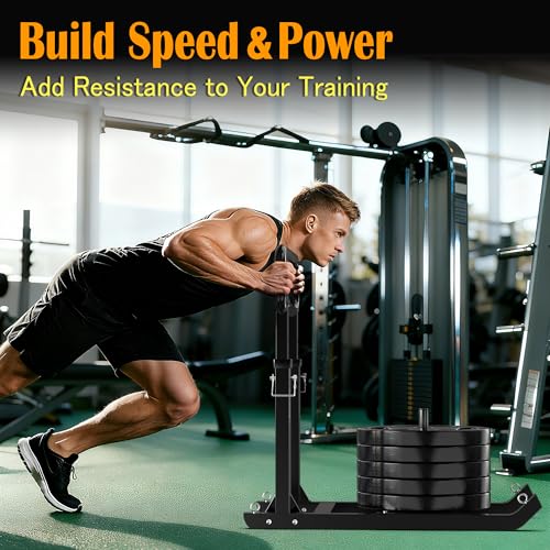 GanFindX Workout Weight Sled for Speed & Athletic Strength Training - color: Matte