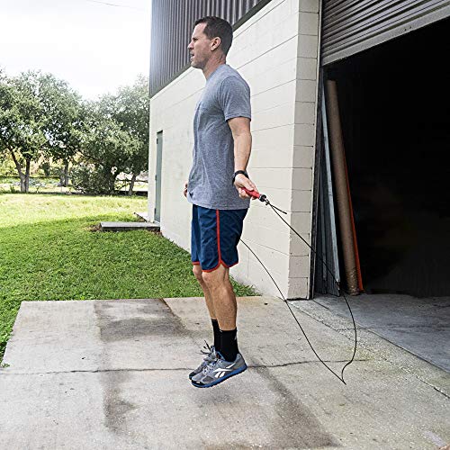 Valor Fitness Adjustable Speed Rope - Speed Jump Rope with Ball Bearings and Non-Kinking Cable – Ideal for Cross Training and Other High Intensity Workouts with Skipping Rope - style: 2.5mm Cable