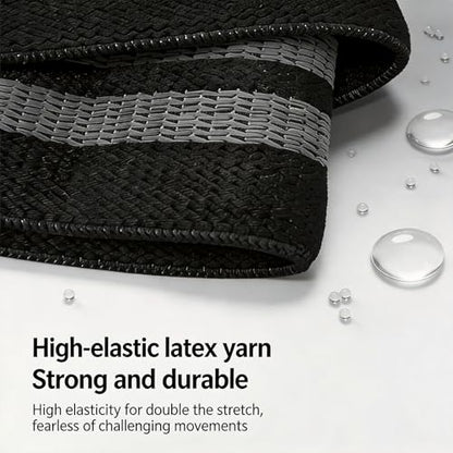 Fabric Resistance Bands for Working Out - Exercise Bands for Legs and Butt,Booty Bands for Women and Men,Pilates,Yoga,Rehab,Home Fitness Starter Set