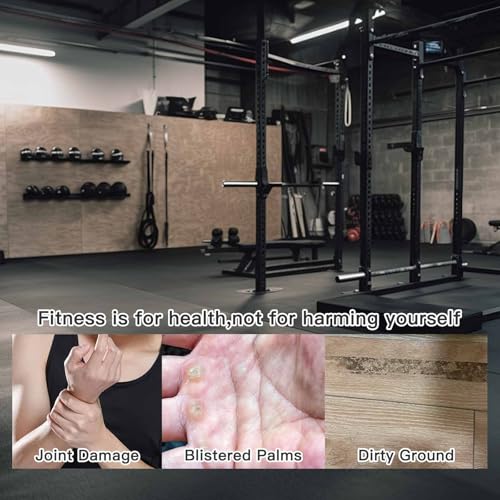 Wooden Parallettes Bars for Calisthenics - Handstand Push Up Bars for Training, L-Sit & Dip Workouts - Portable Fitness Equipment for Home Gym