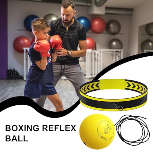 Boxing Reflex Ball Headband Effective Reaction Training Hand Eye
