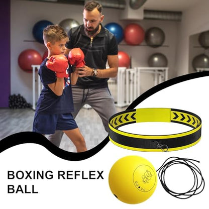 Boxing Reflex Ball Headband Effective Reaction Training Hand Eye