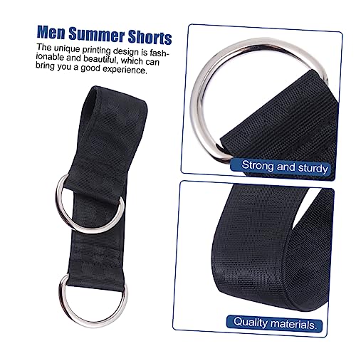 Kisangel 2 Pcs Connective Band Exercise Hanging Belts Lightweight Pullup Hanging Straps for Easy Installation and Storage Portable Fitness Aid for Home Travel