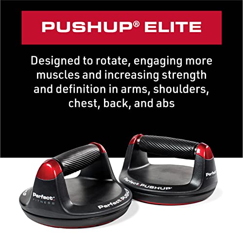 Perfect Fitness Pushup Stands- Enhance Your Workout And Engage More Muscles With Ergonomic Design and Non-Slip Bottom Treads