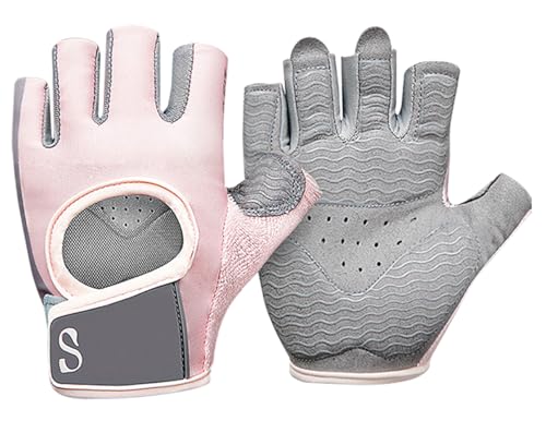 Gym Gloves Workout Gloves Women, Anti-Slip Breathable Gym Essentials Women for Weightlifting Cycling Training, Guantes para Gym Mujer