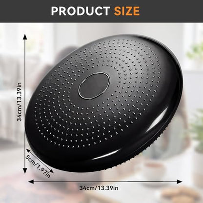 Balance Training Dynadisc, Core Strengthening Disc with Inflator