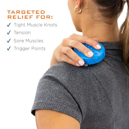 ProStretch Marble Roller, Hand-Held Portable Massage Tool with Magnetic Balls for Acupressure and Muscle Soreness Relief