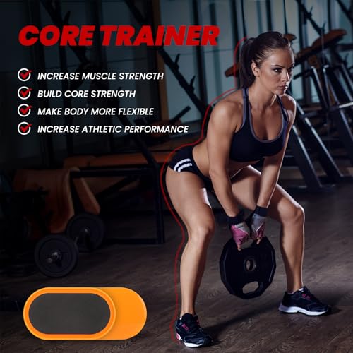 2Pcs Fitness Sliders Yoga Sliding Disks Exercise Sliders Carpet Fitness Disc Training Slider for Working Out, Exercise Sliding Plates for Abdominal Core Strength Training