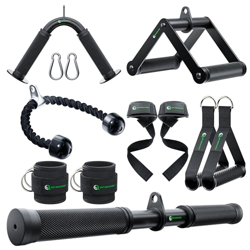 Cable Machine Attachment LAT Pulldown Attachments Cable Machine Accessories for Home Gym