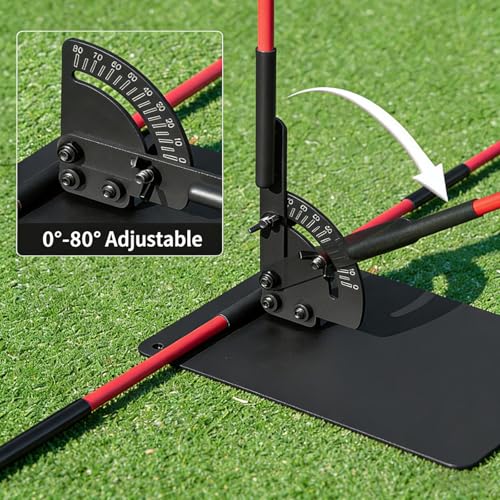 Golf Alignment Rod Golf Training Stick for Putting and Golfs Swing Drills Steel and Fiberglass Construction Swing Trainer