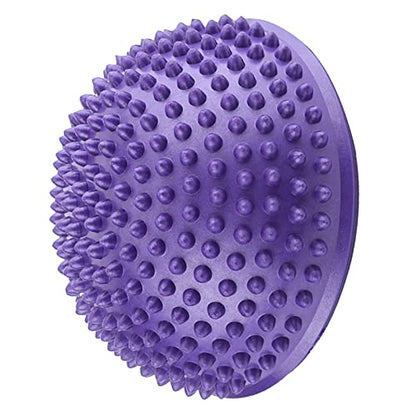 VGEBY Foot Massage Ball, Half Ball Balance Pods for Deep Tissue Muscle Therapy (Purple)
