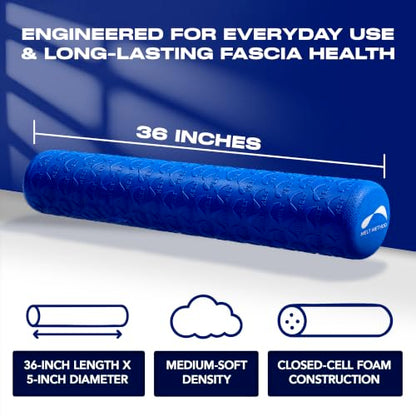 Melt 36-Inch Soft Foam Roller Myofascial Release Physical Therapy