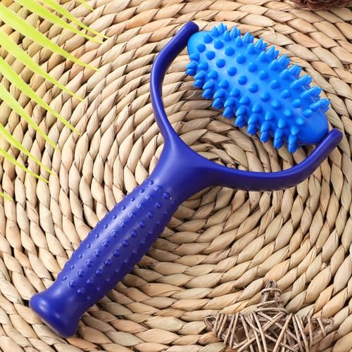 Lurrose Handheld Spiky Massage Ball Roller for Deep Tissue Myofascial Release, Fascia Release Tools for Neck, Back, Leg & Deep Tissue Massage, Massage Roller for Muscle Relief and Body Relaxation