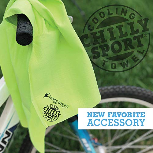 FROGG TOGGS Chilly Sport Cooling Neck Wrap & Head Band - color: Hot Pink