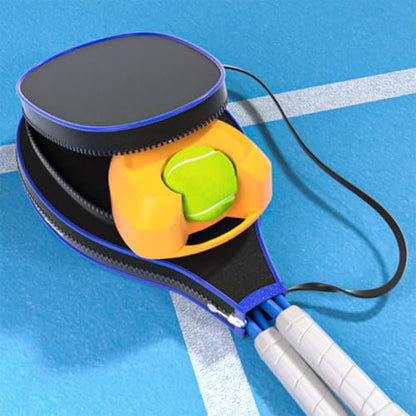 Tool Quick Setup None Water Tennis Practice Equipment Includes Ball for High Bounce Training Enduring Tennis Trainer Rebounds with Rope None Water