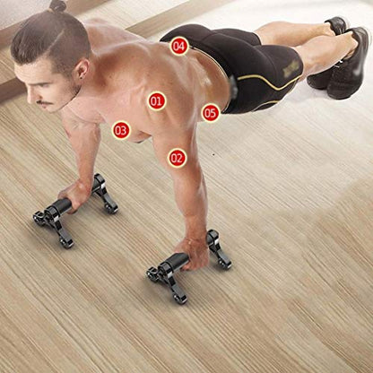 Push-up Bracket, Support Metal Frame Exercise Abdominal Muscle Fitness Equipment Home Men and Women