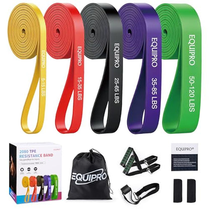 Resistance Bands, Exercise Bands, Resistance Bands for Working Out with Handles and Door Anchor, Workout Bands for Men Women with Protective Sleeve for Fitness Weights Work Out at Home