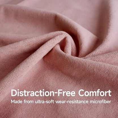 Yoga Mat Towel - Non-Slip Microfiber for Hot Yoga & Pilates | Super Absorbent, Lightweight & Machine Washable 72"x25" (Pink + Gray) - color: Pink + Gray
