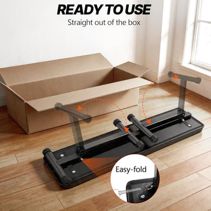 Flat Weight Bench, Foldable Flat Bench, for Multi-Purpose Weight Training, Sturdy Strength Training Workout Bench, Space-saving Bench Press Flat Exercise Bench, for Home Gym