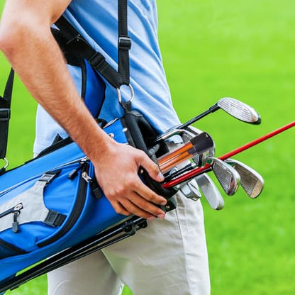Golf Alignment Sticks 3 Pack – 48" Training Rods for Swing Plane & Posture, Portable Alignment Aid Practice Equipment for Backyard or Driving Range -Fix Your Slice with Visual Swing
