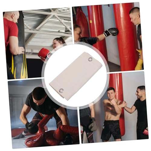 PRETYZOOM Wall-Mounted Triplet Boxing Training Bag 110x40cm Hanging Workout Sandbag Empty Fitness Punching Bag for Martial Arts and Boxing Practice