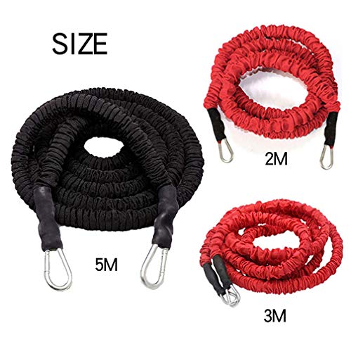 Resistance Training Rope Explosive Force Bounce Physical Training Resistance Rope Improving Speed, Stamina and Strength - color: 6.6ft Elastic rope