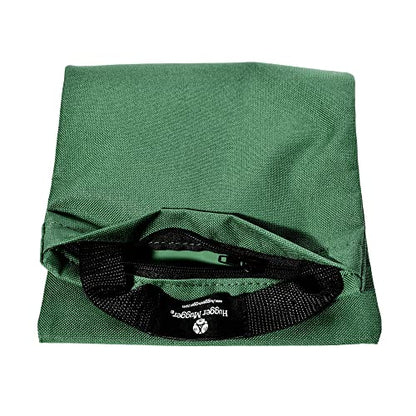 Hugger Mugger Unfilled 10lb Yoga Sandbag - Adds Weight to Your Poses, Zipper Cover, Sturdy Handle, Durable Material, Not Filled with Sand