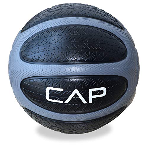 Cap Barbell Medicine Ball - style: 15-Pounds, Gray