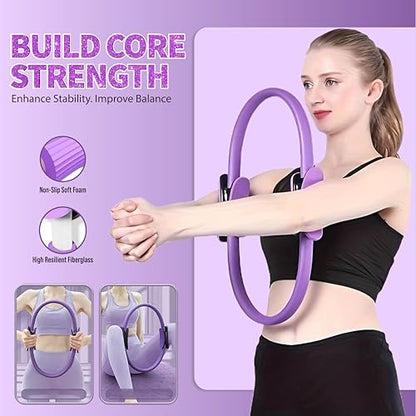 Pilates Kit with Weights, Pilates Kit with Ankle Wrist Weights, Pilates Set, At Home Pilates Kit, Pilates Sets for Women, Pilates Essential kit, Pilates Accessories, Pilates Workout Sets