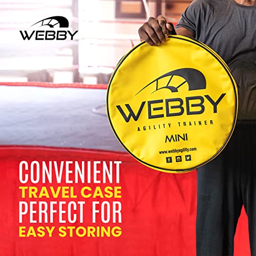 Webby Agility Trainer – Circle Speed and Agility Ladder for High Intensity Reactive Footwork Drills and Skills – A Circular Piece of Reaction Training Equipment That Changes The Way You Move - style: Mini