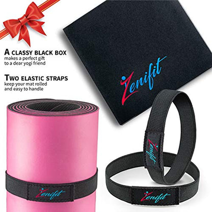 Yoga Mat Bag – Versatile Yoga Bag with Mat Straps & Storage Pockets, Holds Yoga & Pilates Mats, Lightweight & Durable
