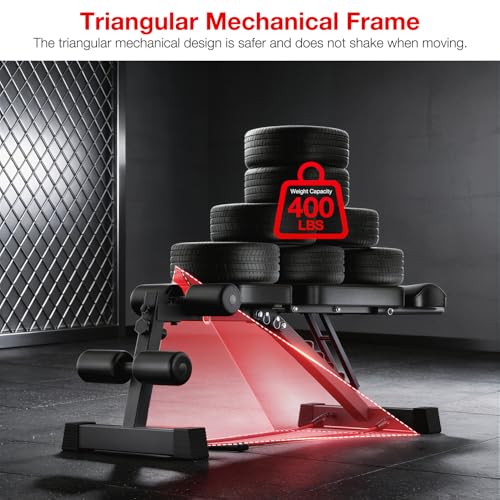 12-in-1 Home Gym LAT Pull Down & High Pulley System - Full Body Training Machine for Back, Chest, Arms & Tricep Workouts (Included Free Training Poster)