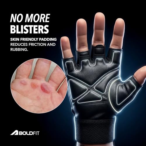 Boldfit Gym Gloves for Men & Women with Wrist Support Accessories for Weightlifting, Training, Exercise, Cycling Gloves, Bike Riding Gloves - size: Extra large (XL)