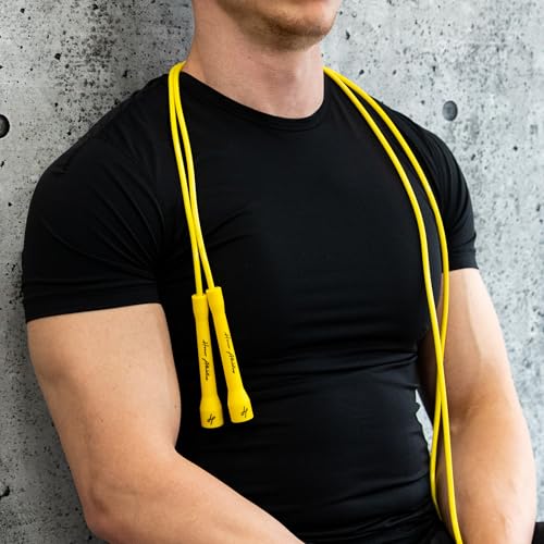 | Pro Boxing Rope 3.0 | 5.3mm Jump Rope Indoor/Outdoor Adjustable For Boxing | Ultra-Durable, Non-Kinking TPU-PVC blend/Unbreakable Handles | Adjustable | Skipping Rope
