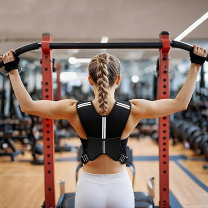 Weighted Vest for Men and Women, Silicone-Iron Fill Even Weight, Adjustable Workout Weight Vest with Reflective Stripes & Phone Pocket, Body Strength Training Gear for Walking Rucking Gym - size: 12 lb