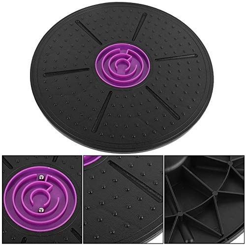 Wobble Balance Board Fitness Body Balance Board Non-Slip Round Wobble Board with Maze Yoga Pilates Workout Wobble Board for Core Strength, Rehabilitation, Stability and Coordination, 14.2inch