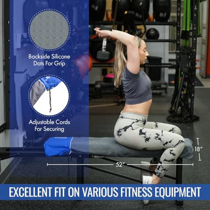 BENCHBARRIER® Original Patented Hygienic Fitness Equipment Cover | The Next Step in Gym Hygiene