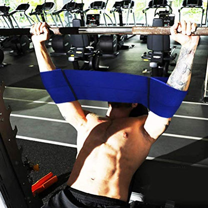 Bench Press Band Power Weight Lifting Training Gym Band Elastic Fitness Increase Strength Push Up Gym Workout