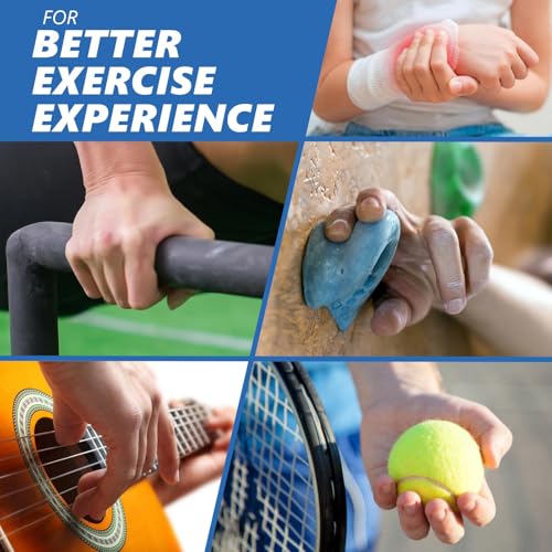 Grip Strength Trainer (8 Pack), Forearm Strengthener, Stress Balls for Adults, Hand Strengthening Devices, Wrist Finger Strengthener, Physical Therapy Exercise Equipment, Golf Baseball Climbing