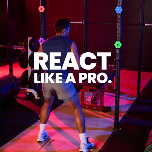 Sports Reaction Agility Lights Training Kit Improves Reaction Time & Agility for Athletes, Physical Therapists & Fitness Trainers Sports. - color: 4 Pods Reaction Lights